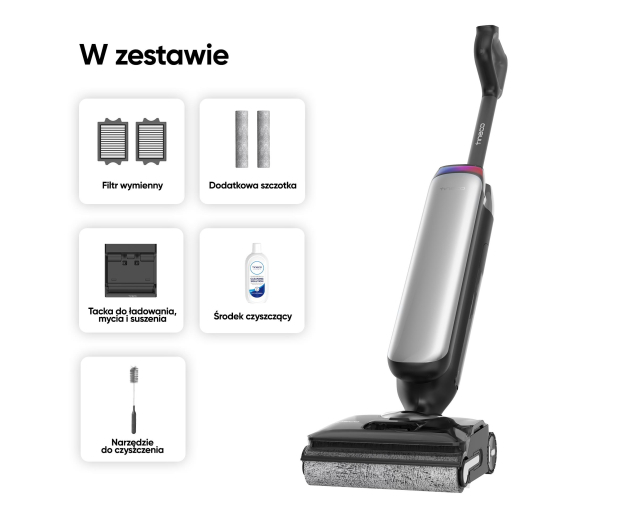 TINECO Odkurzacz myjący Floor One S9 Artist Premium - 1350821 - zdjęcie 15